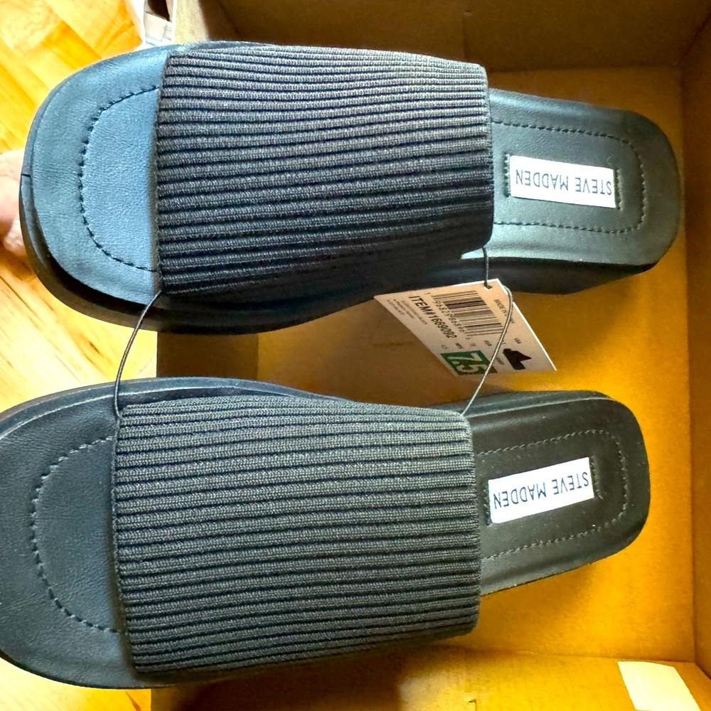 Steve Madden Jolee black Sandals